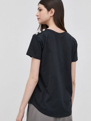 Koszulka bawełniana Custommade czarna