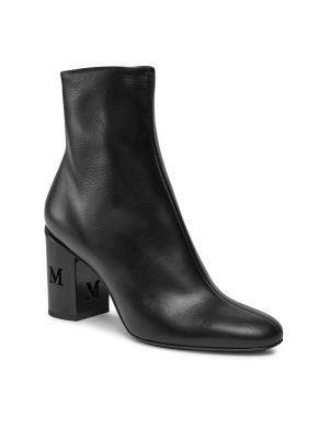 Členkové topánky Max Mara čierna