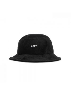 Cord mütze Obey schwarz