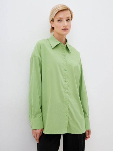 Рубашка Zarina зеленая