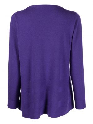 Svītrainas džemperis ar apaļu kakla izgriezumu D.exterior violets