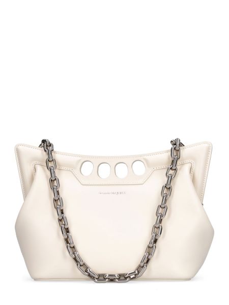 Bolso clutch de cuero Alexander Mcqueen