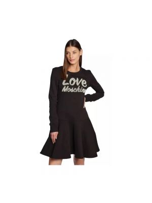 Sukienka mini Love Moschino czarna