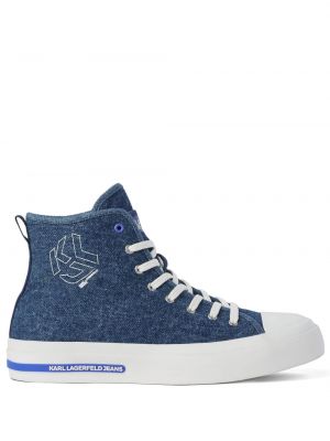 Sneakersy Karl Lagerfeld Jeans niebieskie