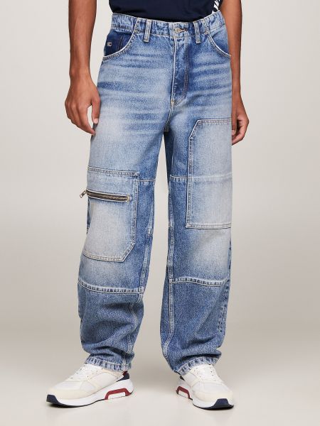 Jeans skinny large Tommy Jeans bleu