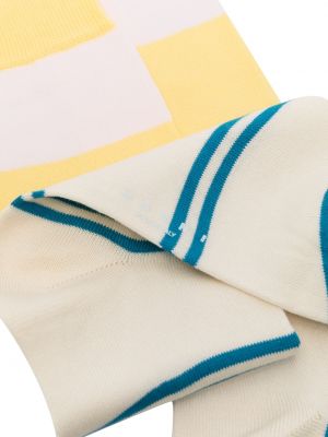 Chaussettes à rayures Marni blanc