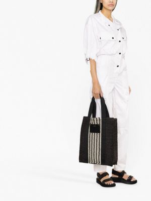 Gestreifte shopper handtasche Isabel Marant