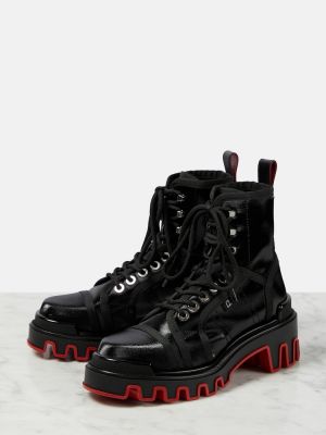 Členkové topánky Christian Louboutin čierna