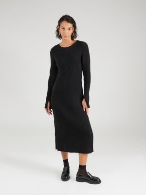 Pletené pletené šaty Nu-in čierna