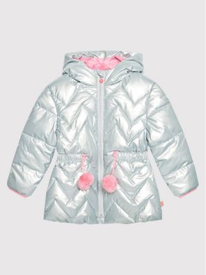 Billieblush Vatovaná bunda U16302 Stříbrná Regular Fit