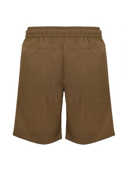 Pantalones cortos de nailon K-way marrón