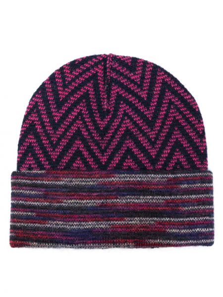 Cappello di lana Missoni rosa