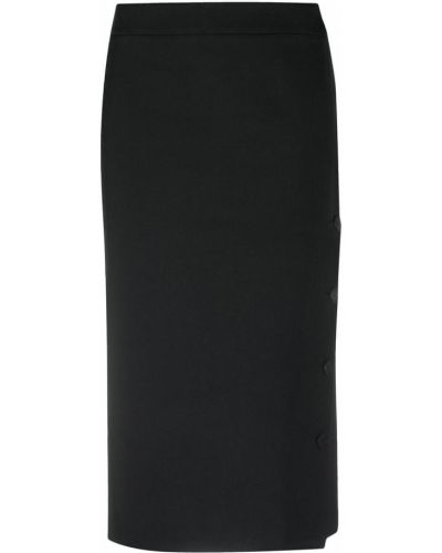 Falda de tubo ajustada Balenciaga negro
