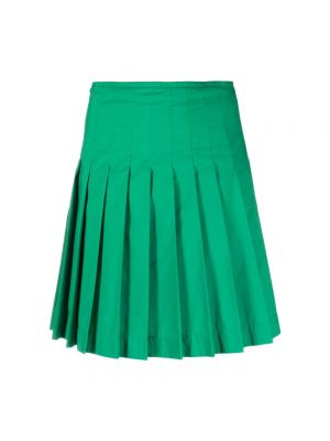 Mini spódniczka Maison Kitsune zielona