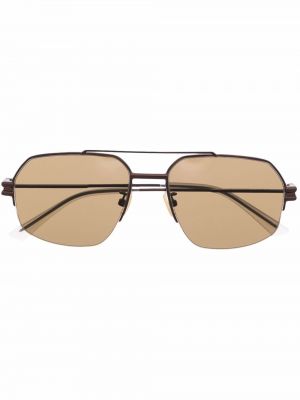 Солнцезащитные очки Bottega Veneta, коричневые