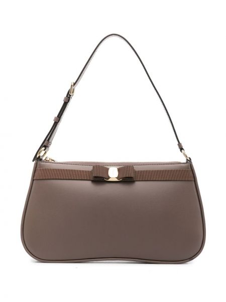 Bue mini bag Salvatore Ferragamo brun