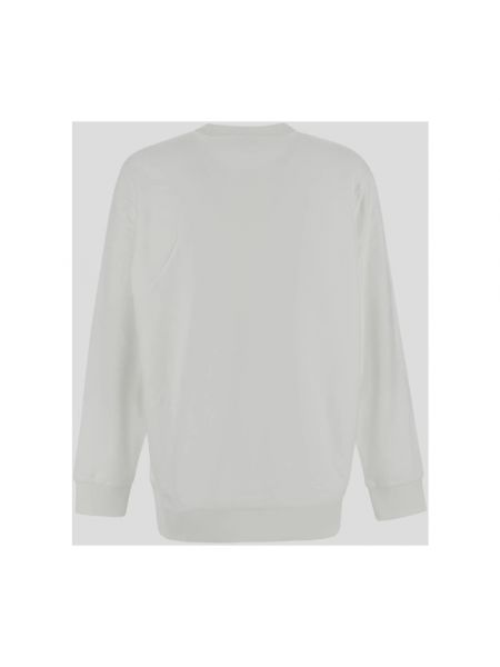 Bluza dresowa bawełniana Burberry biała