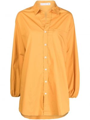 Рубашка платье Faithfull The Brand, оранжевое