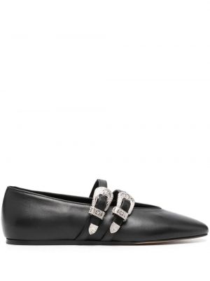Кожени ниски обувки Le Monde Beryl черно