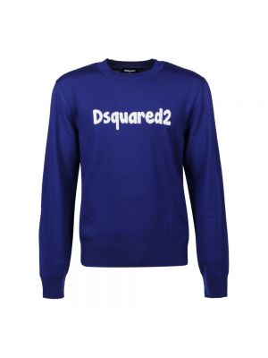 Sweter Dsquared2, niebieski