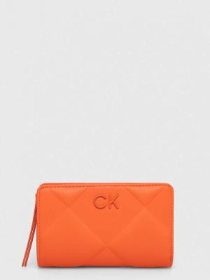 Jeansy Calvin Klein pomarańczowe