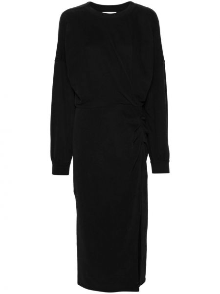 Bavlněné šaty Marant Etoile černé