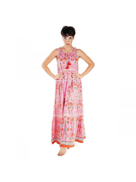 Sukienka midi Isla Bonita By Sigris różowa