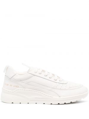 Leder sneaker Common Projects weiß