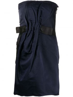 Šaty Lanvin Pre-owned, modrá