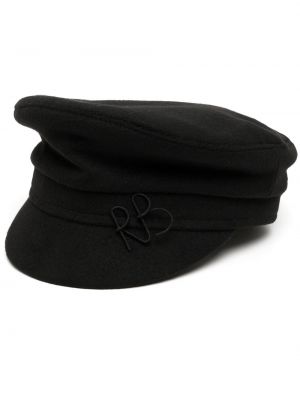 Siuvinėtas kepurė su snapeliu Ruslan Baginskiy juoda