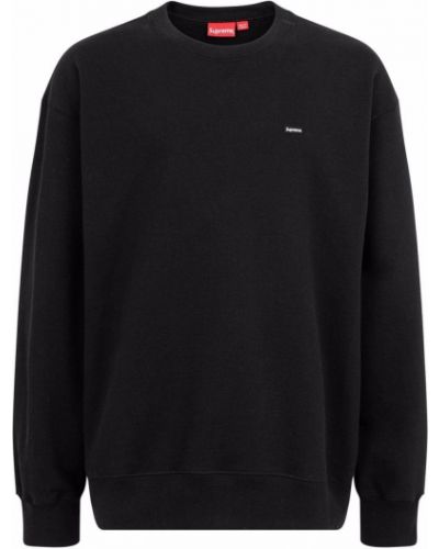 Sweatshirt mit rundem ausschnitt Supreme schwarz