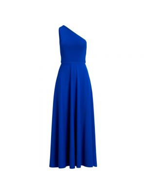 Sukienka długa Ralph Lauren niebieska