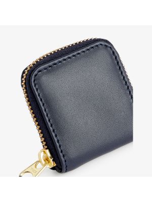 Кожаный кошелек Comme Des Garçons синий
