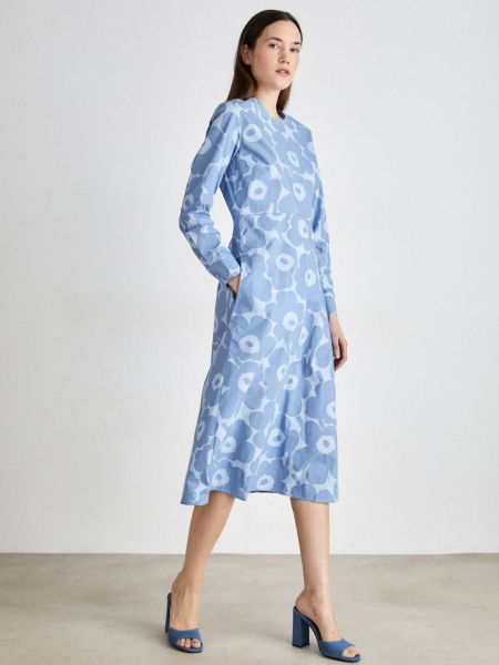 Платье Marimekko синее