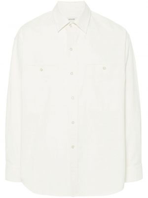 Памучна риза Lemaire бяло