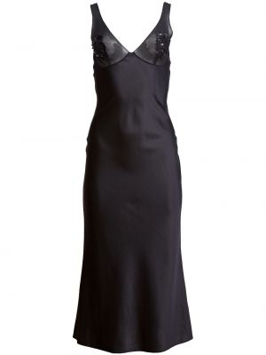 Sukienka koktajlowa z cekinami Fleur Du Mal czarna