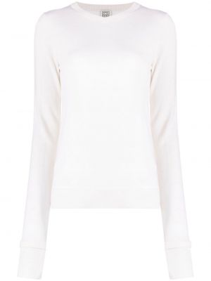 Pull col rond Toteme blanc