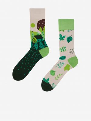 Bambusové ponožky Dědoles zelené