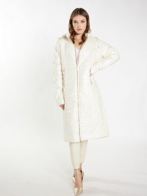 Manteau d'hiver Faina blanc