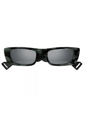 Okulary przeciwsłoneczne z perełkami skinny fit Gucci czarne