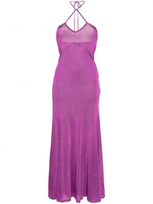 Μάξι φόρεμα Tom Ford ροζ