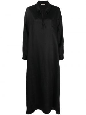 Μάξι φόρεμα Asceno μαύρο