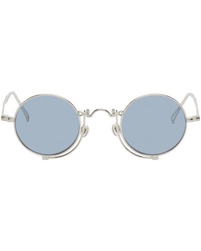 Okulary srebrne Matsuda, biały