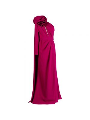 Sukienka długa Elie Saab różowa