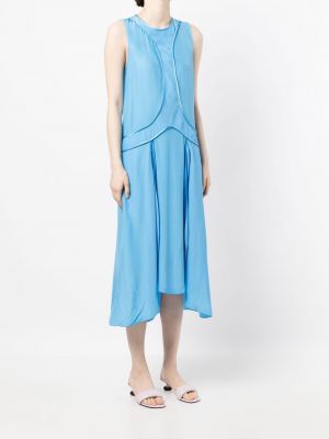 Sukienka bez rękawów Stella Mccartney niebieska