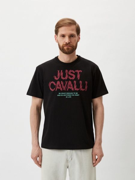 Футболка Just Cavalli черная