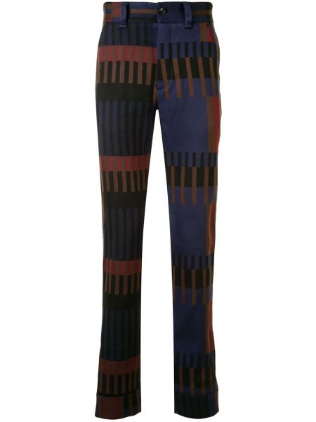 Pantalones con estampado geométrico Cerruti 1881