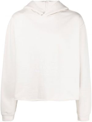 Bluza z kapturem Maison Margiela biała