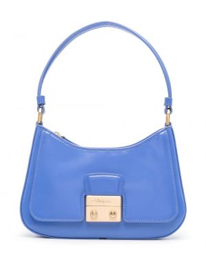 Τσάντα ώμου με αγκράφα 3.1 Phillip Lim μπλε
