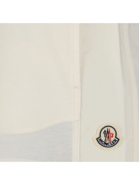Pantalones cortos de algodón Moncler beige